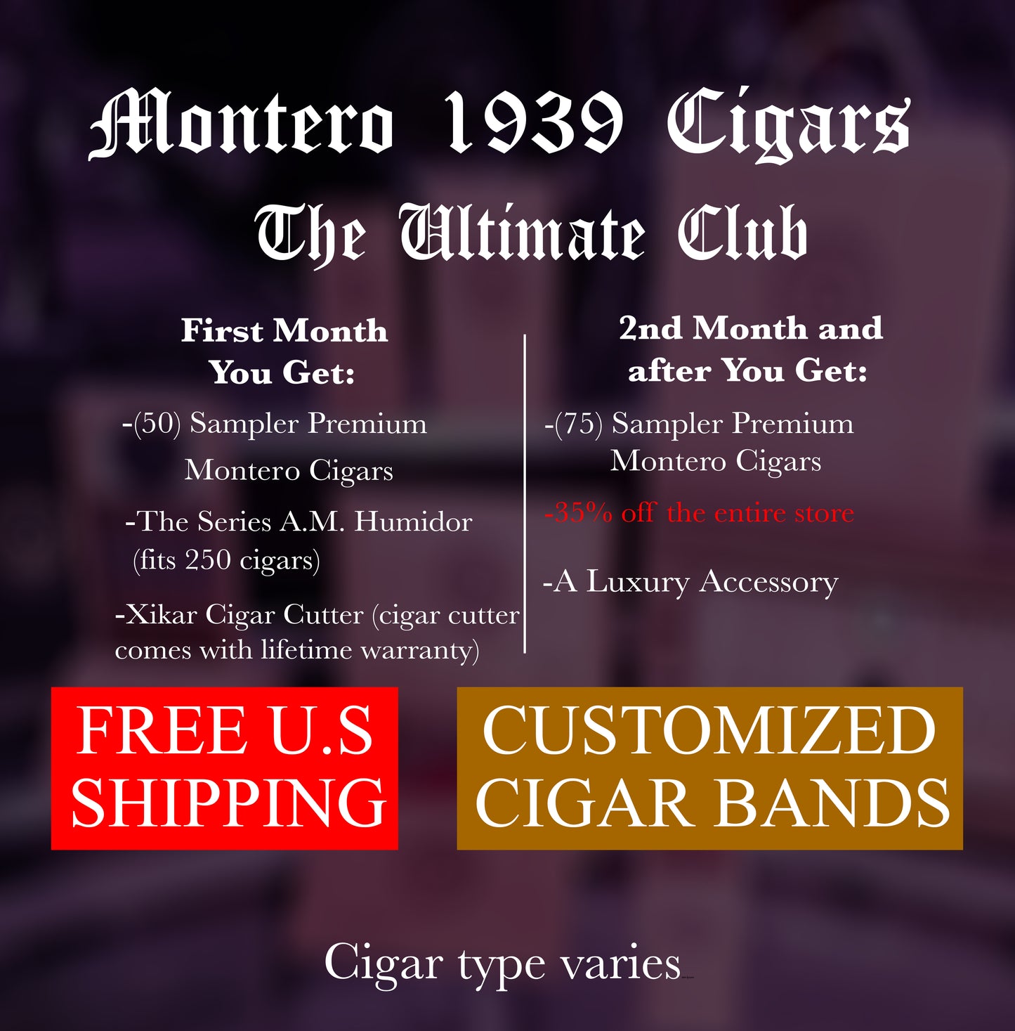 Subscription Plan - The Ultimate Club