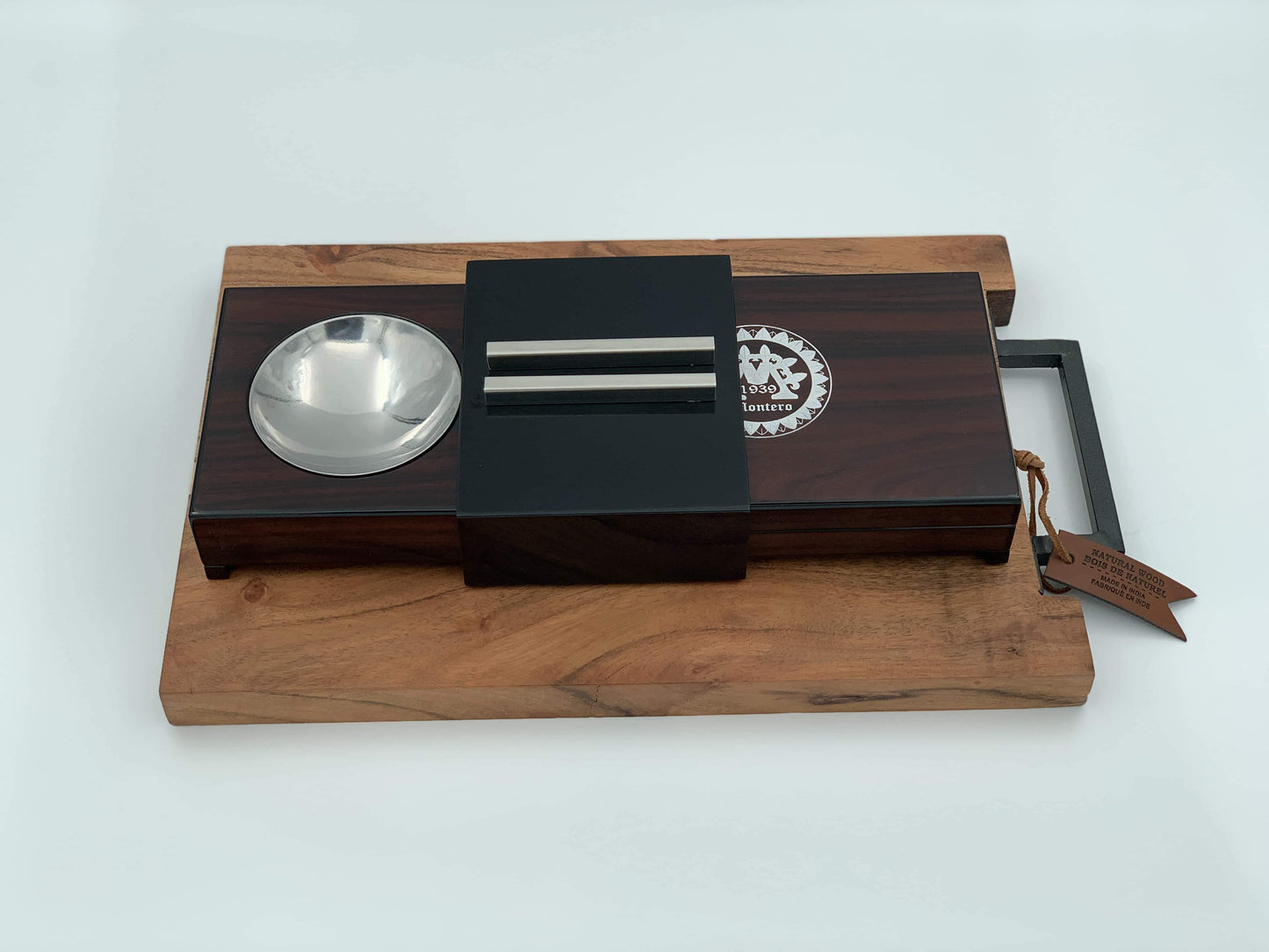 Montero 1939 - El Poderoso (Mini) Ashtray Humidor With (5) Cigars