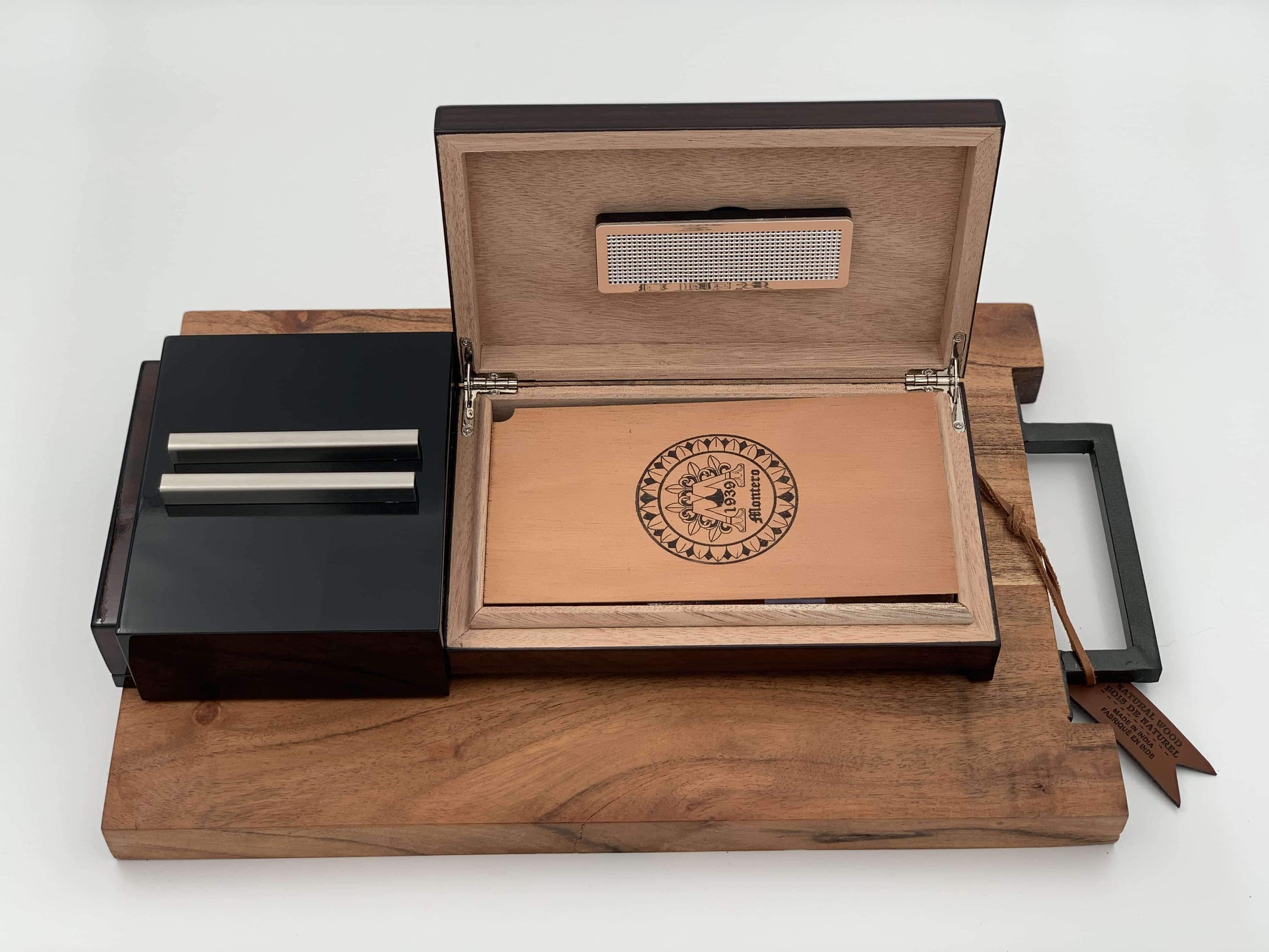 Montero 1939 - El Poderoso (Mini) Ashtray Humidor With (5) Cigars