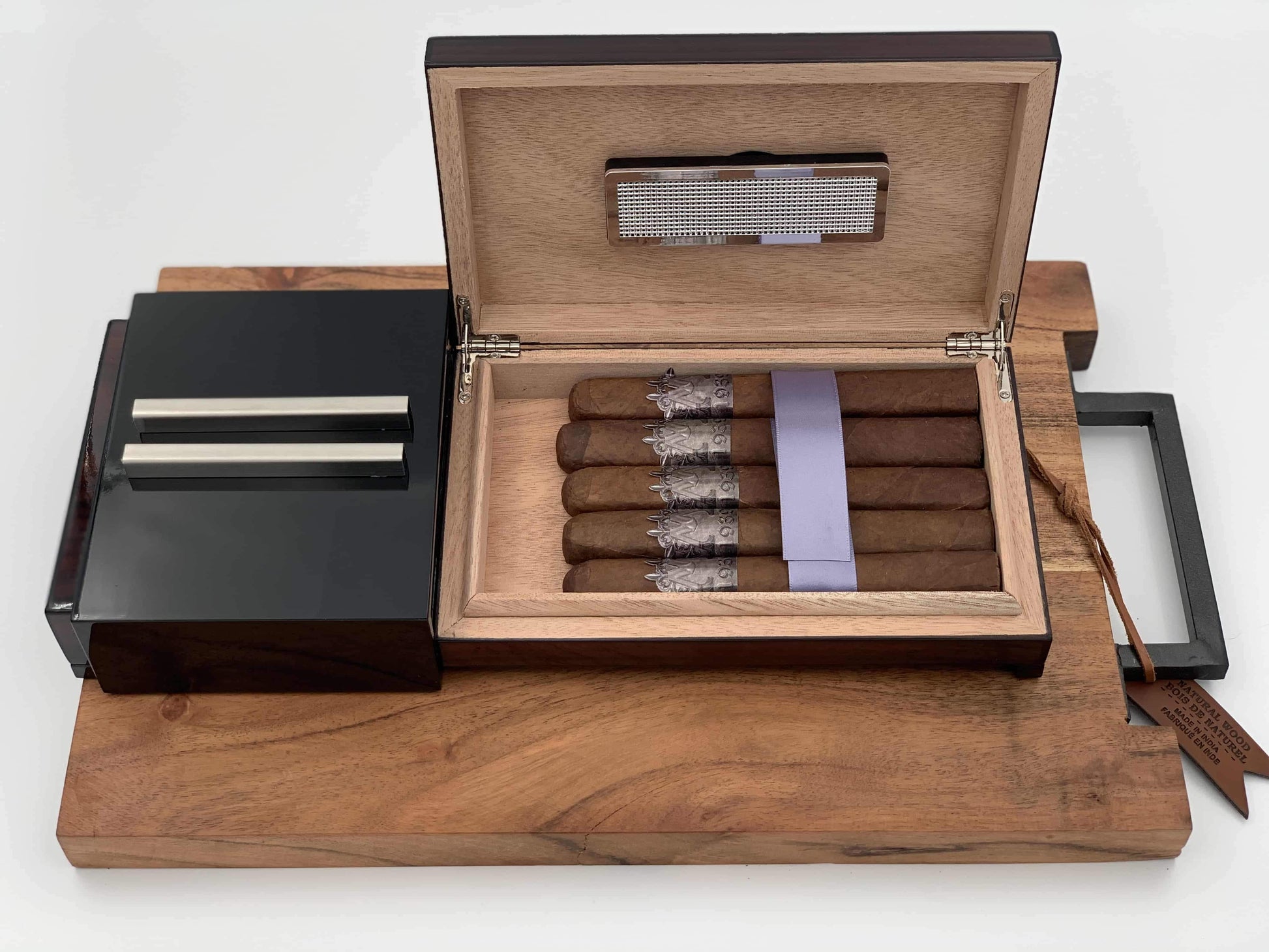 Montero 1939 - El Poderoso (Mini) Ashtray Humidor With (5) Cigars