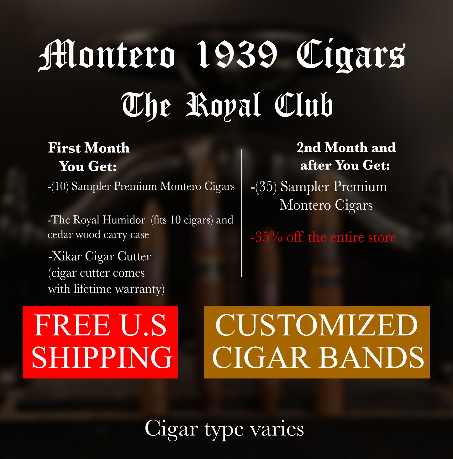 Subscription Plan - The Royal Club